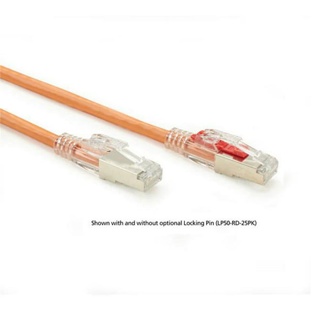 Black Box 20 CAT6 100MHz Ethernet Patch Cable UTP PVC GN 25-PK 